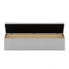 Furinno Laval Single Row Tufted Storage Ottoman Bench - Thumbnail Image 5