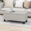 Furinno Laval Button Tufted Storage Ottoman Bench - Thumbnail Image 7