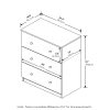 Furinno Lucca Simple Design 3-Drawer Dresser - Thumbnail Image 2