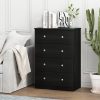 Furinno Lucca Simple Design 4-Drawer Dresser - Thumbnail Image 6