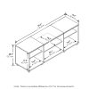Furinno Montale TV Stand with Shelves for TV up to 65 Inch - Thumbnail Image 2