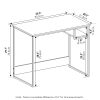 Furinno Moretti Modern Lifestyle Study Desk - Thumbnail Image 2