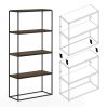 Furinno Moretti Modern Lifestyle Wide Stackable Shelf - Thumbnail Image 4