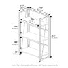 Furinno Riau No Tool Metal Frame Bookcase - Thumbnail Image 2