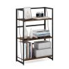 Furinno Riau No Tool Metal Frame Bookcase - Thumbnail Image 4