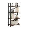 Furinno Riau No Tool Metal Frame Bookcase - Thumbnail Image 4