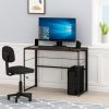 Furinno Riau No Tool Metal Frame Computer Desk - Thumbnail Image 10