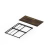 Furinno Riau No Tool Metal Frame Computer Desk - Thumbnail Image 6