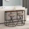 Furinno Riau No Tool Metal Frame Console Table - Thumbnail Image 9