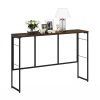 Furinno Riau No Tool Metal Frame Console Table - Thumbnail Image 4