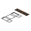 Furinno Riau No Tool Metal Frame Console Table - Thumbnail Image 6