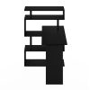 Furinno Moore L-Shape Computer Desk with 5-Tier Shelves - Thumbnail Image 3