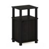 Furinno Just 3-Tier End Table with Door - Thumbnail Image 1