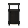 Furinno Just 3-Tier End Table with Door - Thumbnail Image 3