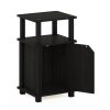 Furinno Just 3-Tier End Table with Door - Thumbnail Image 4