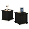 Furinno Simplistic End Table with Storage, Set of 2 - Thumbnail Image 4