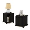 Furinno Simplistic End Table with Storage, Set of 2 - Thumbnail Image 5