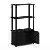 Furinno Go Green 4-Tier Multipurpose Display Shelf with Door - Thumbnail Image 4