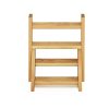 Furinno Tioman Outdoor Hardwood Tabletop Mini Planter Ladder Display Shelf - Thumbnail Image 3