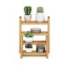 Furinno Tioman Outdoor Hardwood Tabletop Mini Planter Ladder Display Shelf - Thumbnail Image 5