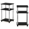 Furinno Just 3-Tier Turn-N-Tube End Table, 2-Pack - Thumbnail Image 3