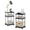 Furinno Just 3-Tier Turn-N-Tube End Table, 2-Pack - Thumbnail Image 4