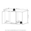 Furinno Peli Litter Box Enclosure - Thumbnail Image 2
