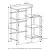 Furinno Turn-N-Tube Toolless Kitchen Storage Shelf Tall - Thumbnail Image 2