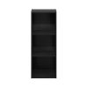 Furinno Pasir 3-Tier No Tool Assembly Open Shelf Bookcase - Thumbnail Image 3
