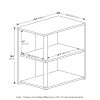 Furinno Romain 2-Tier End Table - Thumbnail Image 2