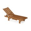 Furinno Tioman Outdoor Hardwood Malo Sun Lounger with Tray - Thumbnail Image 5