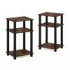 Furinno Just 3-Tier Turn-N-Tube End Table, 2-Pack - Thumbnail Image 3