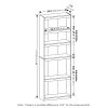 Furinno JAYA Enhanced Home 5-Tier Shelf Bookcase - Thumbnail Image 2