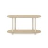 Furinno Turn-N-Tube No Tools Modern Oval Side Table - Thumbnail Image 3