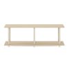 Furinno Turn-N-Tube No Tools Modern Rectangle Side Table - Thumbnail Image 3