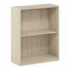 Furinno Gruen 2-Tier Open Shelf Bookcase - Thumbnail Image 1