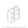 Furinno Gruen 2-Tier Open Shelf Bookcase - Thumbnail Image 2