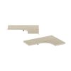 Furinno Rossi Wall Mounted Corner L-Shape Floating Display Shelves, Set of 2 - Thumbnail Image 3