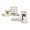 Furinno Rossi Wall Mounted Corner L-Shape Floating Display Shelves, Set of 2 - Thumbnail Image 5