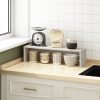 Furinno Helena 23-Inch Kitchen Counter Stackable Organizer Shelf, Set of 2 - Thumbnail Image 6