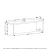 Furinno Helena 23-Inch Kitchen Counter Stackable Organizer Shelf, Set of 2 - Thumbnail Image 2