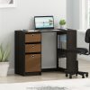 Furinno JAYA Modern Computer Study Desk - Thumbnail Image 8
