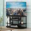 Furinno JAYA Simple Design Corner TV Stand for TV up to 46 Inch - Thumbnail Image 8