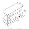 Furinno JAYA Simple Design Corner TV Stand for TV up to 46 Inch - Thumbnail Image 2