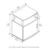 Furinno JAYA Utility Design End Table - Thumbnail Image 2