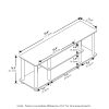Furinno Turn-N-Tube No Tools 3D 3-Tier Entertainment TV Stand for TV up to 50 Inch - Thumbnail Image 2