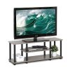 Furinno Turn-N-Tube No Tools 3D 3-Tier Entertainment TV Stand for TV up to 50 Inch - Thumbnail Image 6