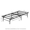 Furinno Angeland Mattress Foundation Platform Metal Bed Frame - Thumbnail Image 2