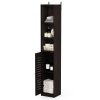 Furinno Indo Slim Luver Door Bath Cabinet - Thumbnail Image 4