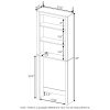 Furinno Indo Open Bath Cabinet - Thumbnail Image 2